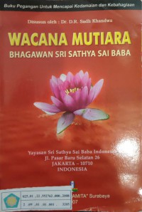 Image of Wacana mutiara : Bhagawan Sri Sathya Sai Baba